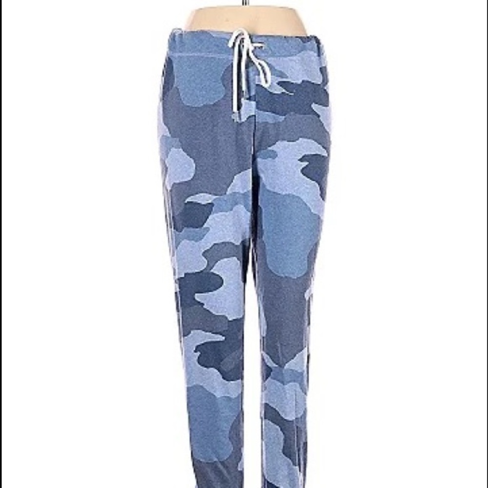 aerie blue camo swetapants